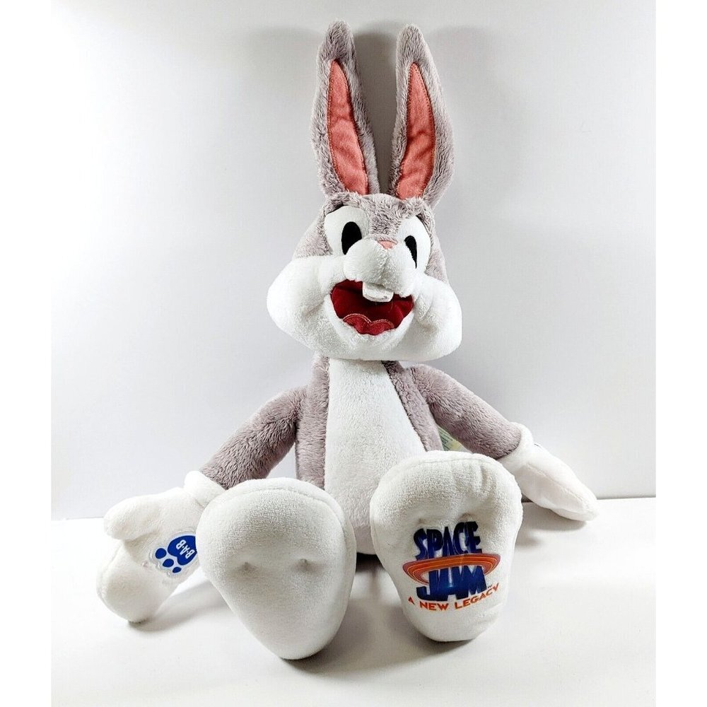 Build A  Bear Bugs Bunny Plush 20" Tall Space Jam A New Legacy Plush 2021